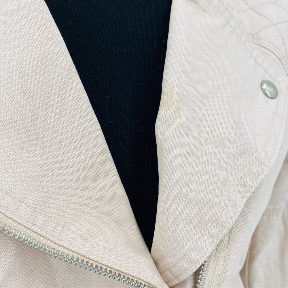 NWT Gap Pink Denim Zip Jean Jacket - Picture 6 of 6